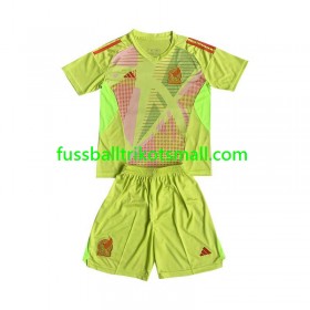 Fußballtrikots Mexiko Torwart Kinder 2024 Kurzarm Auswärts-trikot kaufen